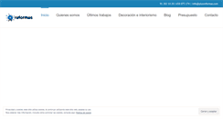 Desktop Screenshot of plusreformas.com